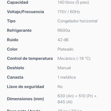 Nevera 5.5 pies Milexus - Img 126196632