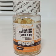 🔍 Citrato de Magnesio con Calcio, Vitaminas D3, Zinc y Fósforo 💬 vitaminas y minerales extra fuertes 💯 efectivo 💯 - Img 50801743