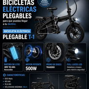 Bicicletas eléctricas plegables - Img 56224366