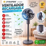 Ventilador recargable batería de litio - Img 56416339