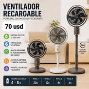 Ventilador recargable - Img 56993161