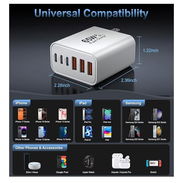 Cargador de pared rápido USB C de 65 W - Img 55684106