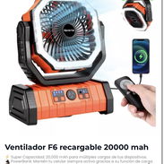 ventiladores f6 recargables - Img 55532509
