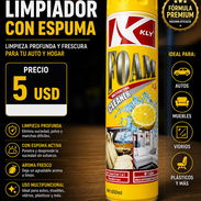 Limpiador de espuma para auto y hogar - Img 57071224