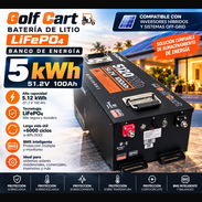 Batería de Litio LiFePO4 - Humsienk🔋 5120 wh - Img 58088145