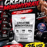 Creatina Monohydrate micronized de 100 servicios x solo 25 USD con mensajeria gratis en la Habana - Img 58225742