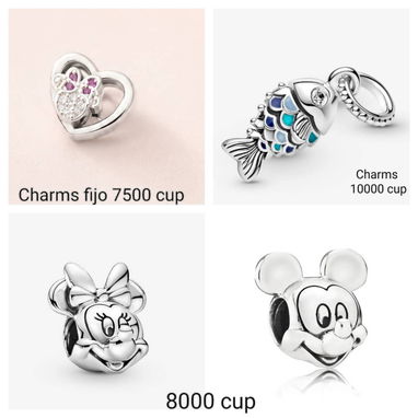 Charms en  Plata Ley 925 ✨ - 3/4