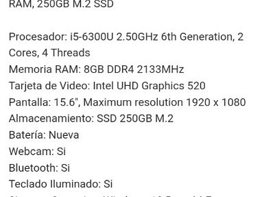 Laptop Dell Latitude E5570 i5-6300U 2.5GHz, 8GB RAM, 250GB M.2 SSD - Img main-image