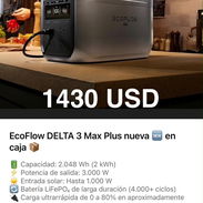 Ecoflow Delta 3 Max Plus nueva en caja - Img 56883913