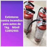 Extintores de incendios 1kg para autos - Img 56892182
