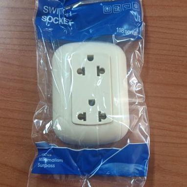 LLÉVATE 2 TOMACORRIENTES DOBLES BIVOLTAJE DE 15A SÓLO X $3 USD, ENTREGA DE FACTURA - 3/5
