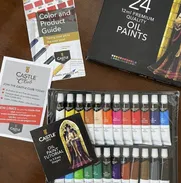 SET DE PINTURAS AL ÓLEO PROFESIONAL IDEAL PARA COMENZAR EN EL MUNDO DEL ARTE. (NUEVO) PRECIO: 40 USD LLAMAR AL 55588362, - Img 50626959