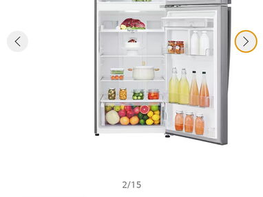 Refrigerador nuevo Marca LG doble temperatura con dispensador de agua en la Puerta - Img 55810767
