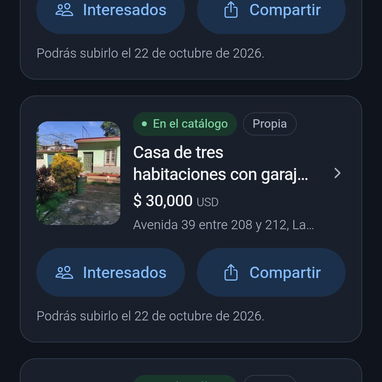 ¿Buscas comprar, vender o rentar una propiedad sin complicaciones? ‼️Tenemos en oferta 46 viviendas disponibles ubicadas - 2/3