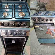 Cocina 4 hornillas gas y horno marca ROYAL puerta espejo, tapa de cristal, Magneto precio $340 USD  transporte incluido - Img 50066075