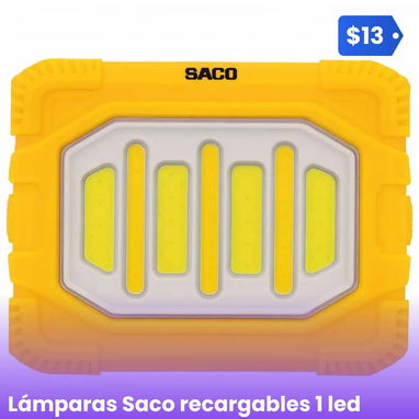 Lámpara Led Recargable. SACO - 2/5