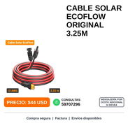 CABLE SOLAR ECOFLOW ORIGINAL 3.25M - Img 58444774