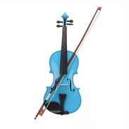 🎵Violín Acústico 4/4 – Acabado Premium Celeste Azul 🎵 - Img 55020134