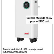 Batería must de 15kw, yoaainet💯 - Img 58125171