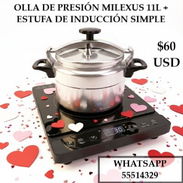 OFERTA ESPECIAL. OLLA DE PRESIÓN MILEXUS 11L + ESTUFA DE INDUCCIÓN SIMPLE MILEXUS - Img 53825795