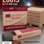 VARILLAS PARA SOLDAR J38-12 E6013 3.2 (1/8")×350mm NET WT: 20kg(44LBS) PRECIO $40.00 USD - Img 54819455