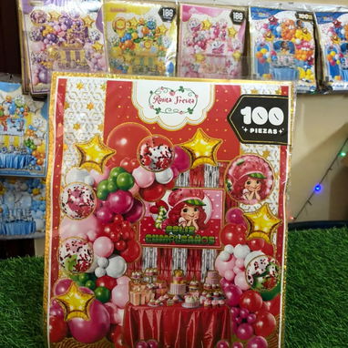 SETS DECORATIVOS DE 100 PIEZAS PARA NIÑA - 3/4