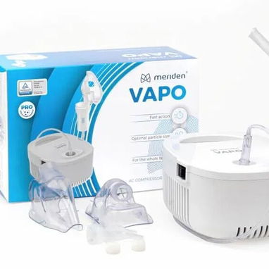 Nebulizador Profesional MERIDEN VAPO para problemas respiratorios, es de 220V. Nuevo en su Caja! - Img 97426706