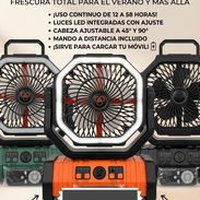 Ventilador Recargable F6 - Img 55869231