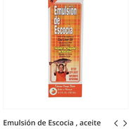 Emulsión de Escocia , aceite de Hígado de Bacalao 192ml 22 usd - Img 54708947
