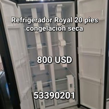 Refrigerador Royal de 20 pies, 2 puertas (congelacion seca) - Img 124012784