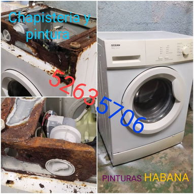 Chapisteria y pintura d refrigerador, Freezer y lavadoras a domicilio. Corriente 24 h Tenemos 20 años de experiencia - Img 109528901