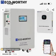 Kit Solar EcoWorthy 10kw de inversor con 16kw/h de batería - Img 58033902