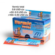 Antiparasitarios internos para perros y gatos, Vermic total, adecto, Prantel plus, simparica trio - Img 57914240