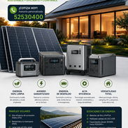 Las mejores opciones de paneles solares y estaciones además de su instalación!!!! - Img 55464621