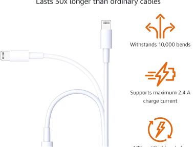 Cable USB A a Lightning de 3 pies, paquete de 3 cables de carga rápida para iPhone con certificación MFi de Apple, para - Img 68110810