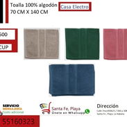 Toalla color entero 70 CM X 140 CM - Img 56378358