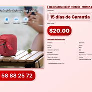 Bocina Bluetooth Portatil - 1HORA BOC243 - Img 57027539