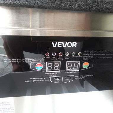 Se vende máquina fabricadora de hielo comercial VEVOR, ideal para restaurantes, bares, cafeterías, hoteles, tiendas. - 3/4