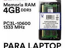 RAM de laptop DDR3 DE 4GB MARCA KINSGTON - Img main-image-45682537