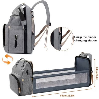 Artículos para bebé, canastilla, colchitas, baberos, mochila pañalera, peines para bebé, kit de aseo para bebé - 3/10