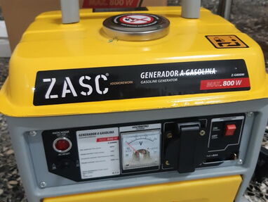 +PLANTA(GENERADOR ELECTRICO marca ZASC)de GASOLINA y 800W(110V-60Hz)NEW EN CAJA +TRANSPORTE** - Img 36736011