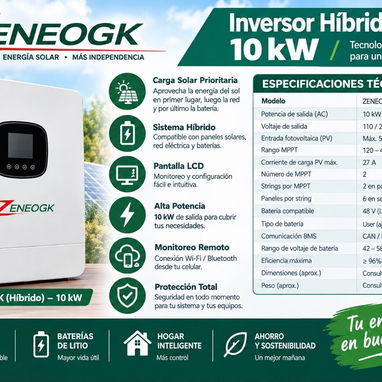 Inversores solares SAKO - MUST - ECO WORTHY - 7/9