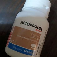 Venta de Metropolol. Frasco de 50 tabletas de 100 mg en 5000 pesis - Img 56615313