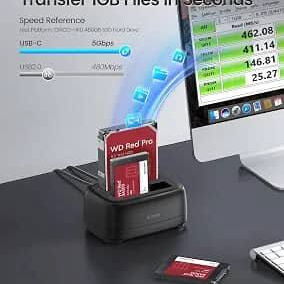 ☎️53544655 🛵 Entrega Disponible ⭐Estación Dock ORICO para Discos HDD/SSD SATA ⭐ - 3/6