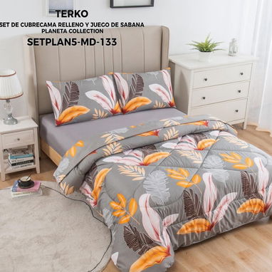 Edredones de 5 piezas King - 4/6
