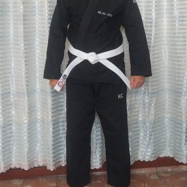 Kimono negro de adulto talla a2 de jiu juitsu - Img 122739135