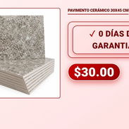 PAVIMENTO CERÁMICO 30X45 CM - Img 58261448
