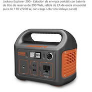 Jackery Explorer 290 - Estación de energía portátil con batería de litio. - Img 55995327