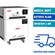 Inversor de 6KW con 15Kw de respaldo , 110 y 220V - Img 56714269