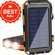 🔋POWER BANK 40,000 mAh – CARGA RÁPIDA, SOLAR Y CON LUZ LED – ¡NUEVA! – GANGA 🔋 - Img 57096929